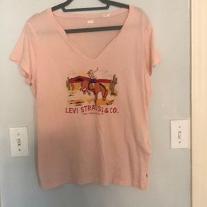 Levi Strauss Cowgirl V-neck